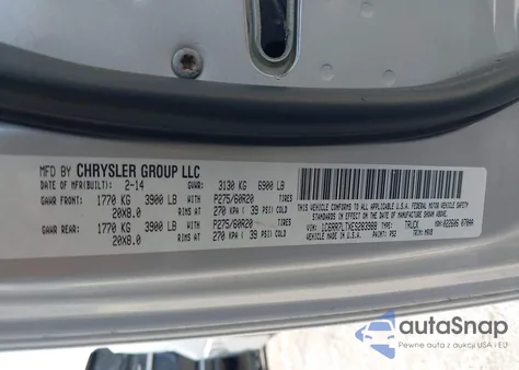 2014 Ram 1500 Big Horn z USA, uszkodzony, nr VIN 1C6RR7LTXES283988